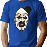 Art The Cloud (Digital Stained Glass) T-Shirt for Men & Women, T-Shirts Graphic Tee - Blue
