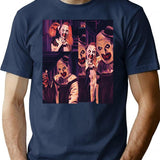 Art The Clown Box Art Backpack T-Shirt for Men & Women, T-Shirts Graphic Tee - Navy