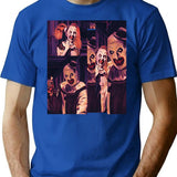 Art The Clown Box Art Backpack T-Shirt for Men & Women, T-Shirts Graphic Tee - Blue