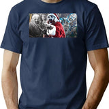 Art The Clown Christmas Terrifier 3 T-Shirt for Men & Women, T-Shirts Graphic Tee - Navy