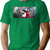 Art The Clown Christmas Terrifier 3 T-Shirt for Men & Women, T-Shirts Graphic Tee - Green