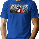 Art The Clown Christmas Terrifier 3 T-Shirt for Men & Women, T-Shirts Graphic Tee - Blue