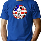 Art The Clown For President Terrifier T-Shirt for Men & Women, T-Shirts Graphic Tee - Blue