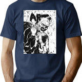 Art The Clown From The Film Terrifier T-Shirt for Men & Women, T-Shirts Graphic Tee - Navy