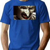 Art The Clown Grinning - Terrifier 2 T-Shirt for Men & Women, T-Shirts Graphic Tee - Blue