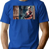 Art The Clown Grinning - Terrifier (3) T-Shirt for Men & Women, T-Shirts Graphic Tee - Blue