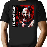 Art The Clown Halloween Horror T-Shirt for Men & Women, T-Shirts Graphic Tee - Black