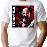 Art The Clown Halloween Horror T-Shirt for Men & Women, T-Shirts Graphic Tee - White