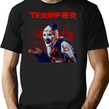 Art The Clown Horror Halloween T-Shirt for Men & Women, T-Shirts Graphic Tee - Black