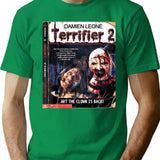 Art The Clown Is Back T-Shirt for Men & Women, T-Shirts Graphic Tee - Green