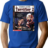 Art The Clown Is Back T-Shirt for Men & Women, T-Shirts Graphic Tee - Blue