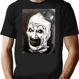 Art The Clown Of The Terrifier Premium T-Shirt for Men & Women, T-Shirts Graphic Tee - Black