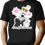 Art The Clown Princess T-Shirt for Men & Women, T-Shirts Graphic Tee - Black
