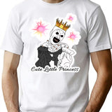 Art The Clown Princess T-Shirt for Men & Women, T-Shirts Graphic Tee - White