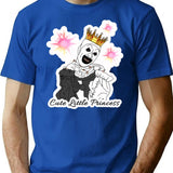 Art The Clown Princess T-Shirt for Men & Women, T-Shirts Graphic Tee - Blue