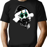 Art The Clown Santa Claus T-Shirt for Men & Women, T-Shirts Graphic Tee - Black