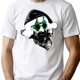 Art The Clown Santa Claus T-Shirt for Men & Women, T-Shirts Graphic Tee - White