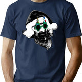 Art The Clown Santa Claus T-Shirt for Men & Women, T-Shirts Graphic Tee - Navy