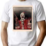 Art The Clown Santa T-Shirt for Men & Women, T-Shirts Graphic Tee - White
