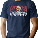 Art The Clown Society T-Shirt for Men & Women, T-Shirts Graphic Tee - Navy