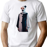 Art The Clown Sunglasses Terrifier T-Shirt for Men & Women, T-Shirts Graphic Tee - White