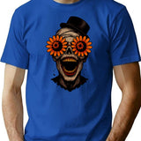 Art The Clown Terrifier 2 Sunflower Sunglasses (2) T-Shirt for Men & Women, T-Shirts Graphic Tee - Blue