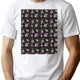 Art The Clown Terrifier 3 Christmas Pattern Premium Heavyweight Cotton T-Shirt - White