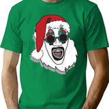Art The Clown Terrifier 3 Santa T-Shirt for Men & Women, T-Shirts Graphic Tee - Green