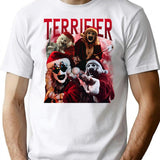 Art The Clown Terrifier Christmas T-Shirt for Men & Women, T-Shirts Graphic Tee - White