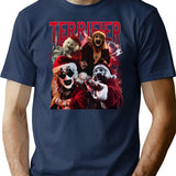 Art The Clown Terrifier Christmas T-Shirt for Men & Women, T-Shirts Graphic Tee - Navy