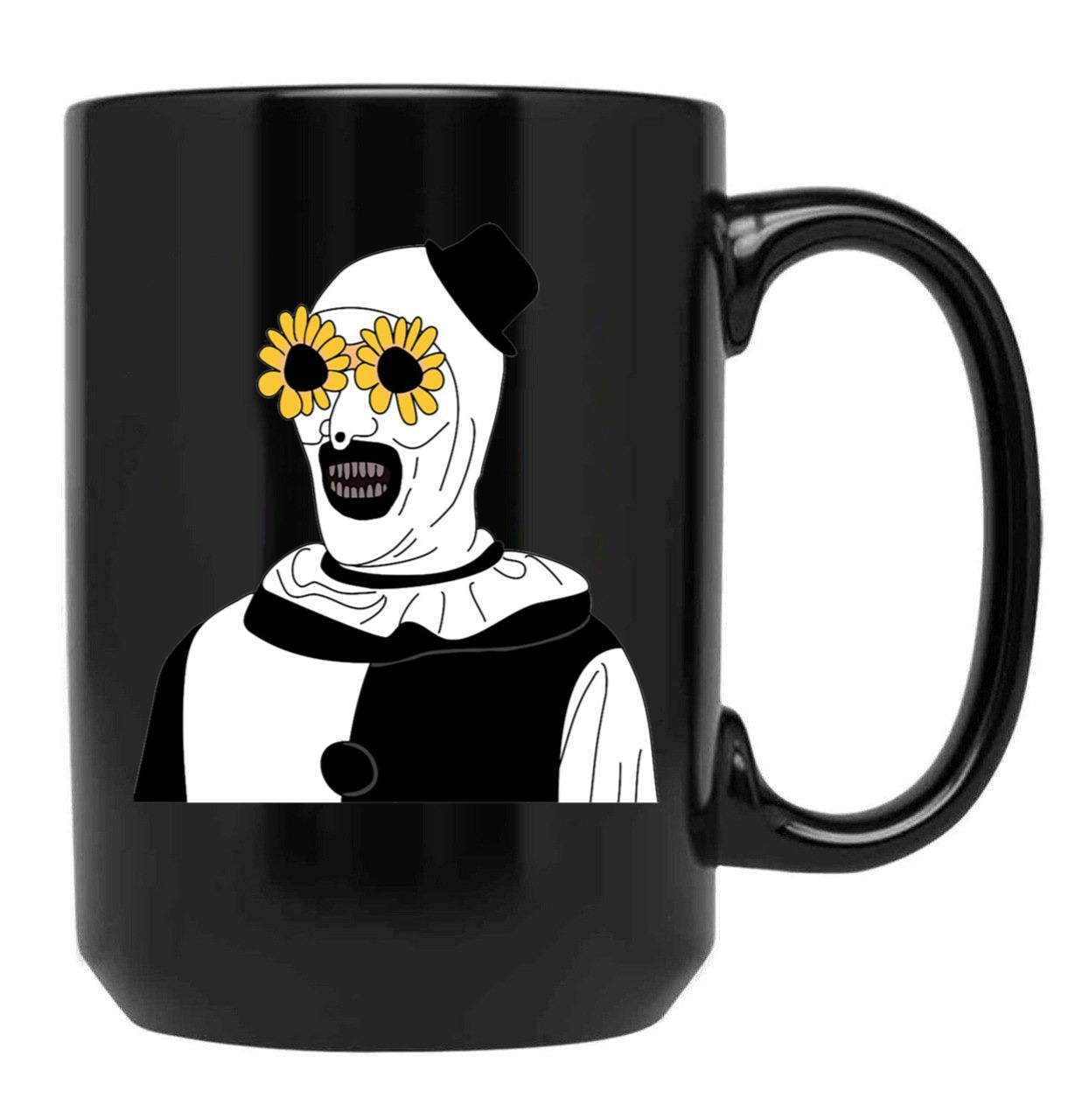 Art The Clown - Terrifier Classic Classic Black Coffee Mug, Gift Coffee Mug