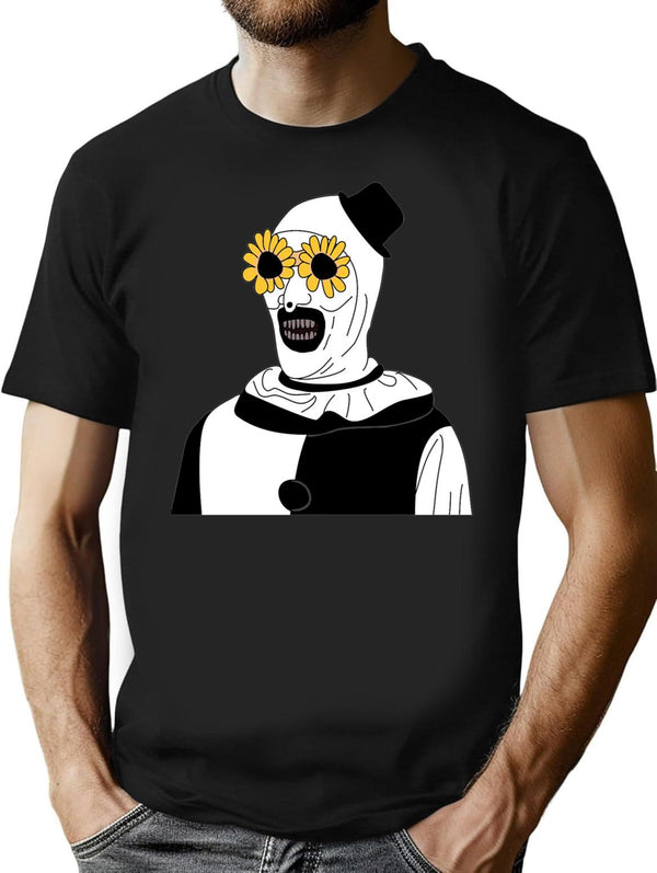 Art The Clown - Terrifier Classic Classic Premium Heavyweight Cotton T-Shirt - Black