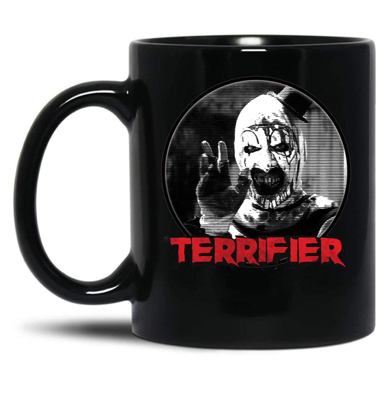 Art The Clown Terrifier Classic Black Coffee Mug, Gift Coffee Mug