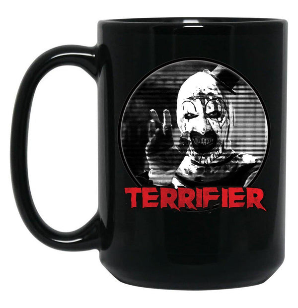 Art The Clown Terrifier Classic Black Coffee Mug, Gift Coffee Mug - Black