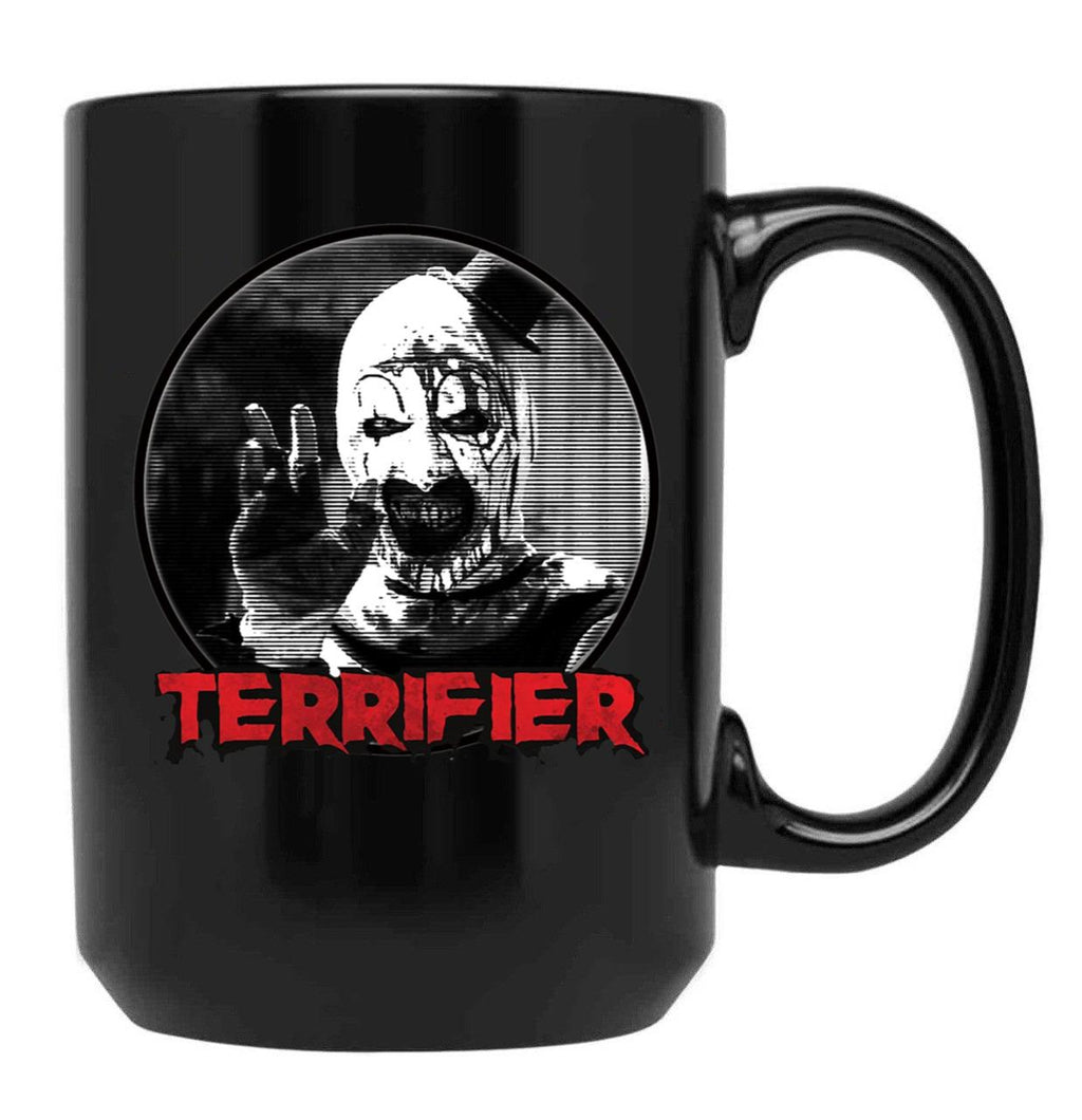 Art The Clown Terrifier Classic Black Coffee Mug, Gift Coffee Mug