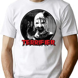 Art The Clown Terrifier Classic Premium Heavyweight Cotton T-Shirt - White