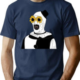Art The Clown - Terrifier Classic T-Shirt for Men & Women, T-Shirts Graphic Tee - Navy