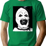 Art The Clown Terrifier Classic T-Shirt for Men & Women, T-Shirts Graphic Tee - Green