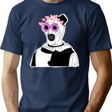 Art The Clown Terrifier Cute Pink Horror T-Shirt for Men & Women, T-Shirts Graphic Tee - Navy