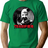 Art The Clown Terrifier Long T-Shirt for Men & Women, T-Shirts Graphic Tee - Green