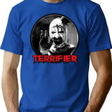 Art The Clown Terrifier Long T-Shirt for Men & Women, T-Shirts Graphic Tee - Blue