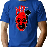 Art The Clown Terrifier Slasher Horror T-Shirt for Men & Women, T-Shirts Graphic Tee - Blue