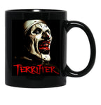 Art The Clown Terrifier (2) Black Coffee Mug, Gift Coffee Mug - Black