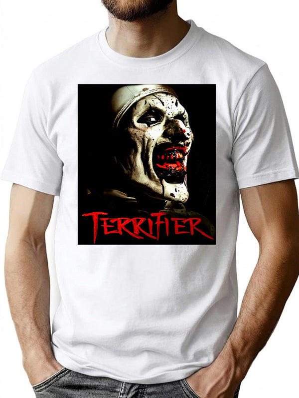 Art The Clown Terrifier (2) Premium Heavyweight Cotton T-Shirt - White
