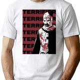 Art The Clown Terrifier (6)D Premium Heavyweight Cotton T-Shirt - White