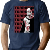 Art The Clown Terrifier (6)D Premium Heavyweight Cotton T-Shirt - Navy