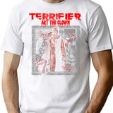 Art The Clown Terrifier (6) T-Shirt for Men & Women, T-Shirts Graphic Tee - White