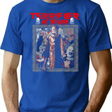 Art The Clown Terrifier (6) T-Shirt for Men & Women, T-Shirts Graphic Tee - Blue