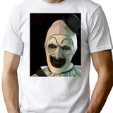 Art The Clown Terrifier (7) T-Shirt for Men & Women, T-Shirts Graphic Tee - White