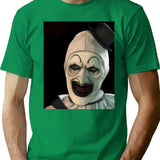 Art The Clown Terrifier (7) T-Shirt for Men & Women, T-Shirts Graphic Tee - Green